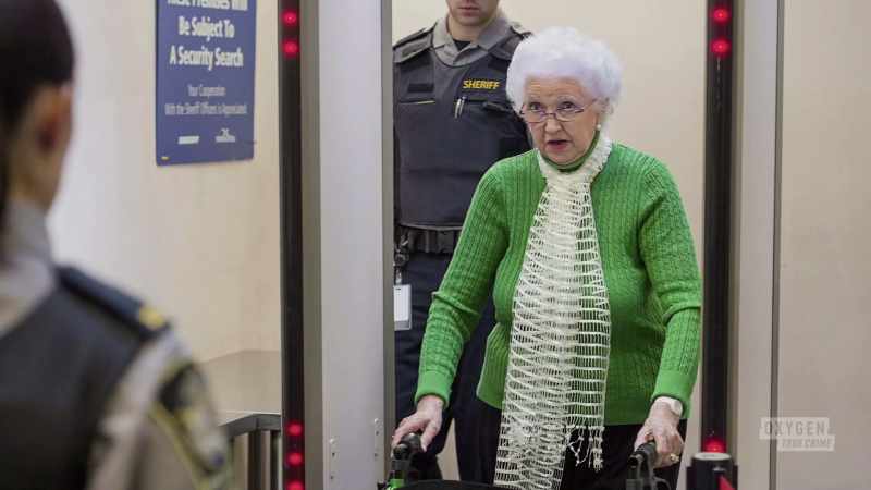 Not only is she a woman, she's an octogenarian
