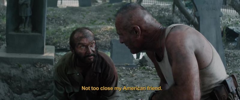 Not too close my American friend