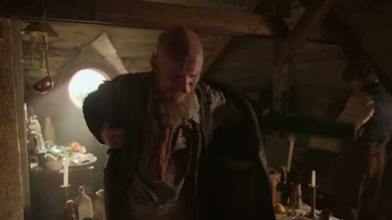 Not you. Captain Grimm
