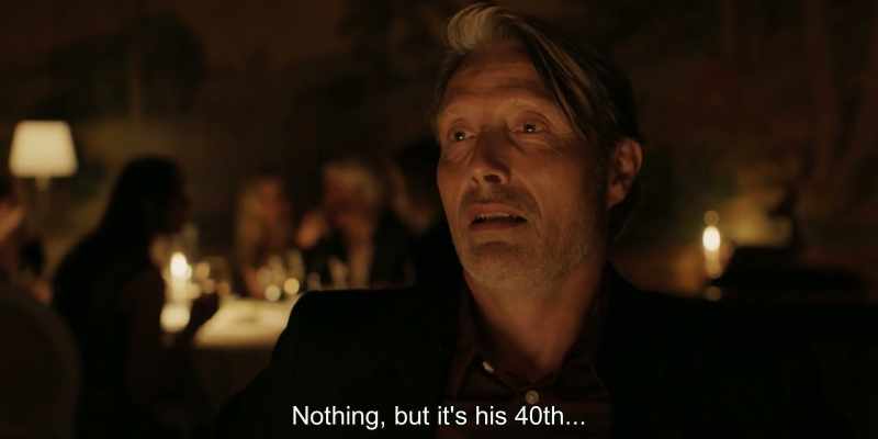 Nothing, but it's his 40th