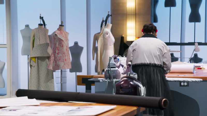 Nothing I've done is anywhere near as complicated as those dresses