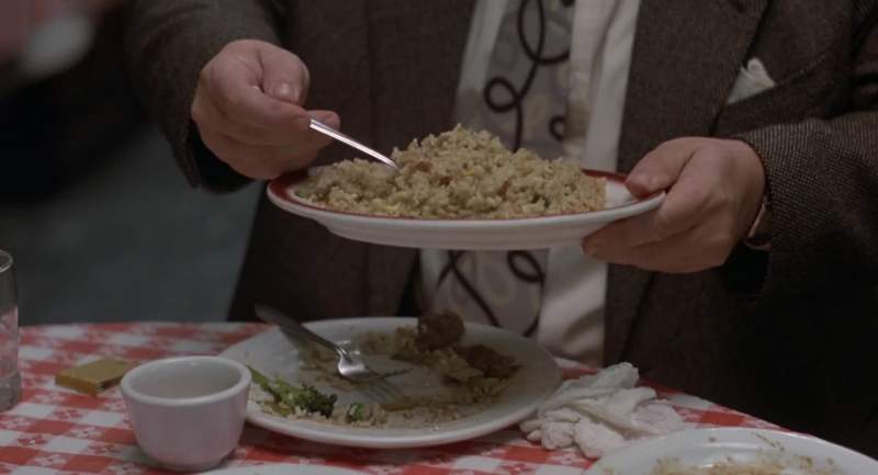 Nothing like a stiff for making me crave Chinese food