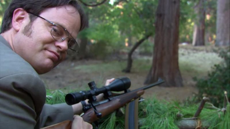 Nothing to worry about. Just using the scope
