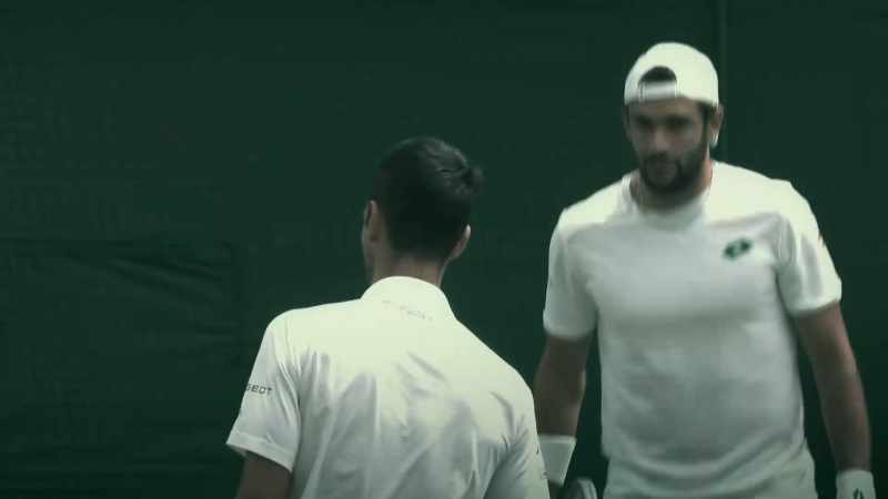 Novak Djokovic versus Matteo Berrettini