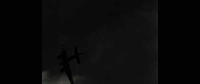 Now, a night fighter was guided by a ground radar operator