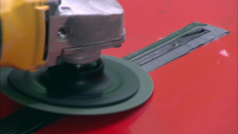 NOW A SANDING SPECIALIST TAKES OVER