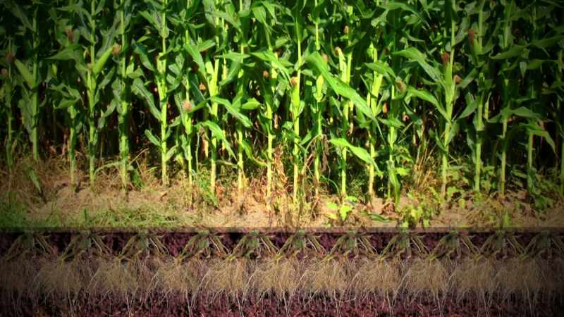 Now another thing that happens is every time you plant that corn