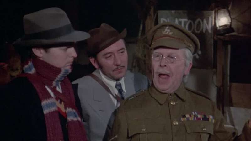 Now if anyone approaches you shout '' Halt who goes there ''
