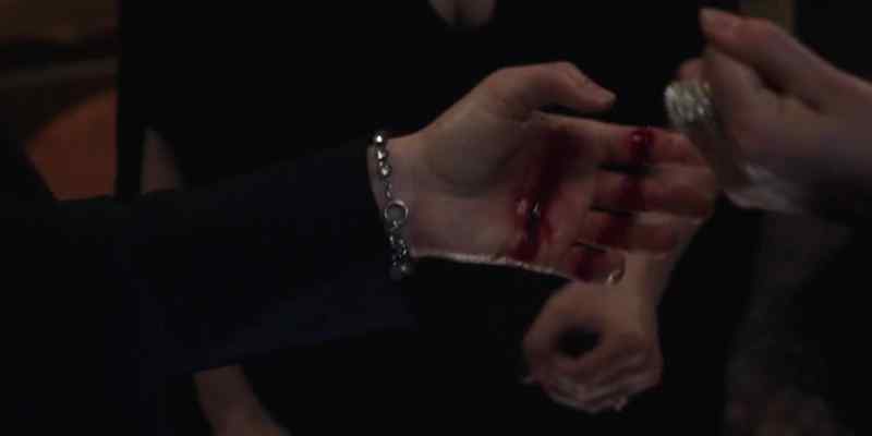 Now we are truly connected by blood