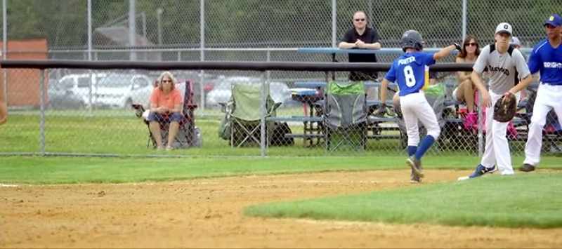 Now batting, number 12, Kyle Cooke
