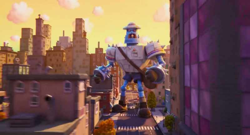 Now, my beastly building, arise and attack