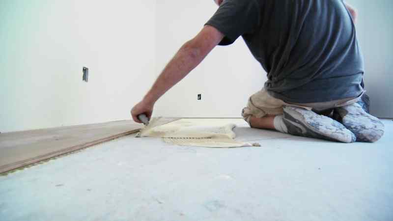 Now we can put down our floors