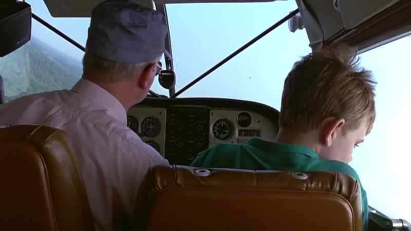 Now you can tell him you've flown