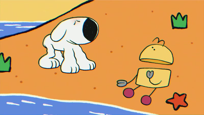 Now, we cool off with sweat But a doggy can't