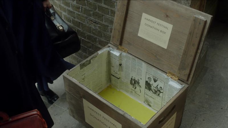 Now, who could have taken things from a charity box?