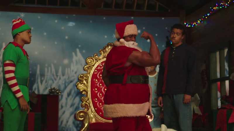 Now, don't tell Mrs. Claus. - [laughs]