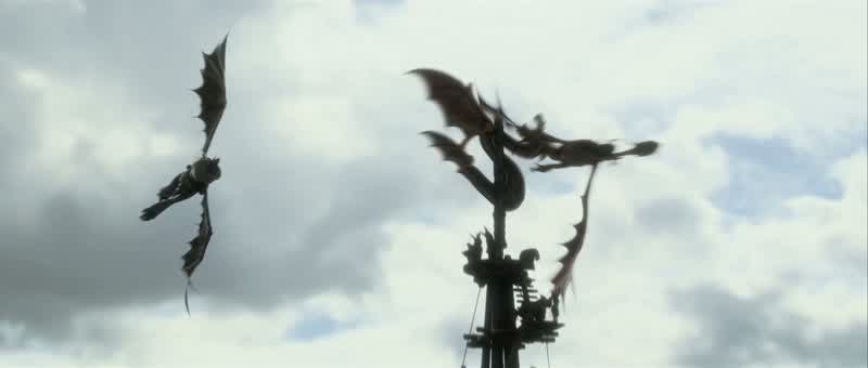 Now dragons used to bea bit of a problem herebut that was five years agoNow they've all moved inAnd really why wouldn't theyWe have custom stablesall you can eat feeding stationsa full service dragon