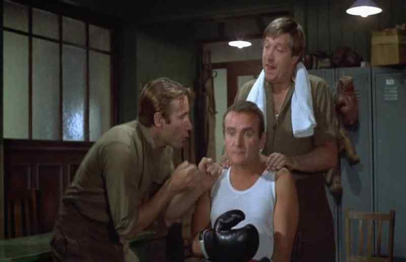 Now, get him on the ropes, son, and he's yours