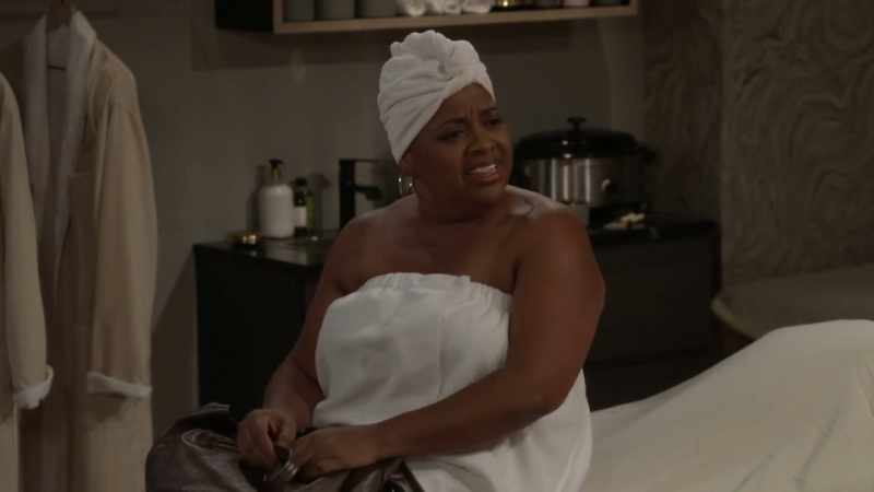 Now you go to snooty spas and care more