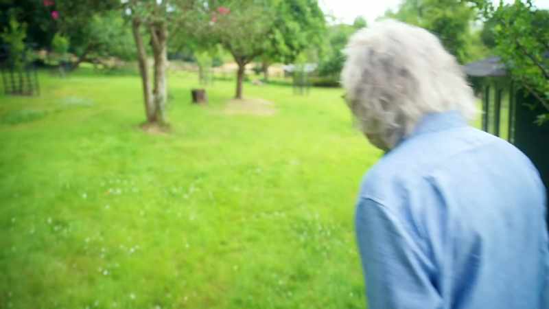 Now, here we are in our garden