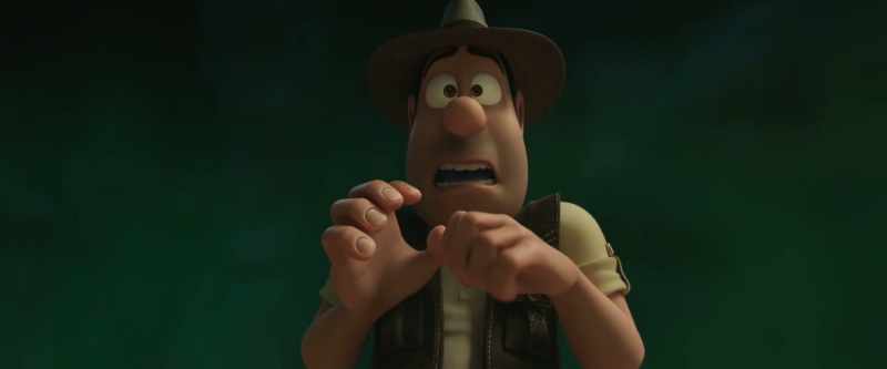 Now, he's gonna... - [barks]