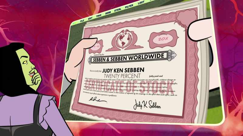 Now, how to show Judy all this?