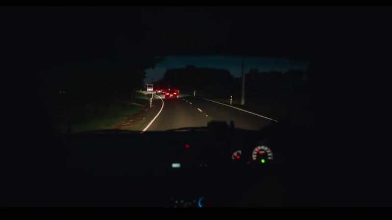 Now I'm stuck behind some idiot in a camper van doing, like, 40