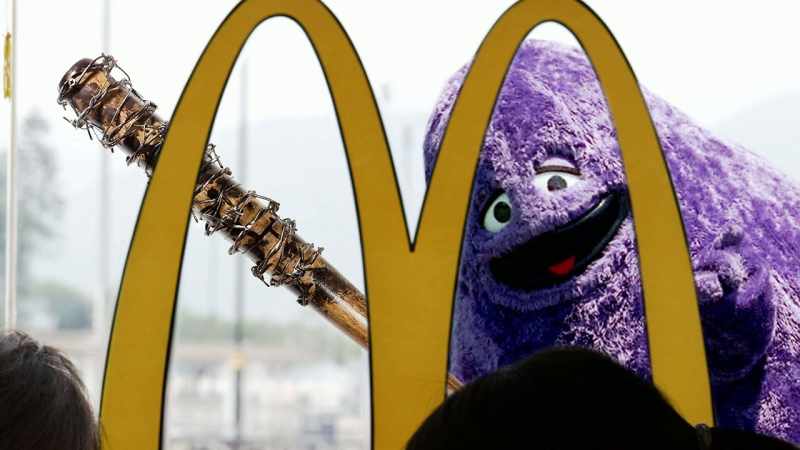 NOW IMAGINE IF GRIMACE IS STILL