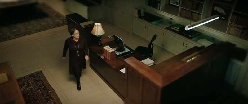 Now, once inside the room