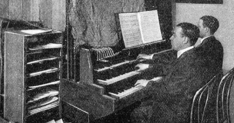 Now, it was so complicated, it required two organists
