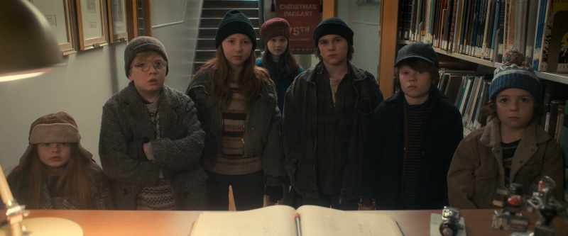 Now I've seen everything. Herdmans in the library