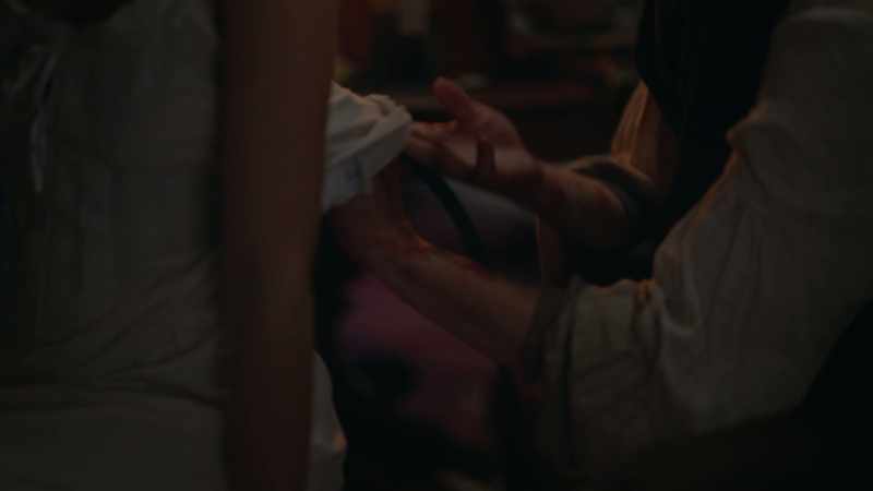Now, just breathe steady. Just breathe with me
