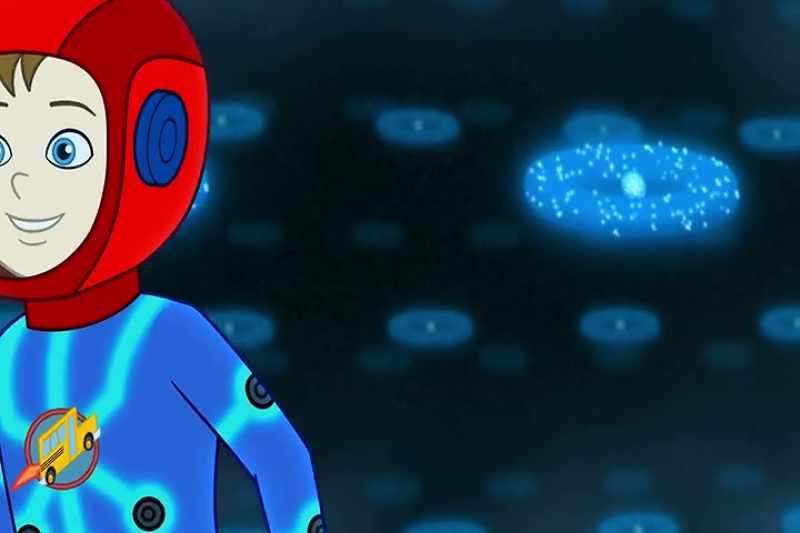 Now, let's focus on one atom first