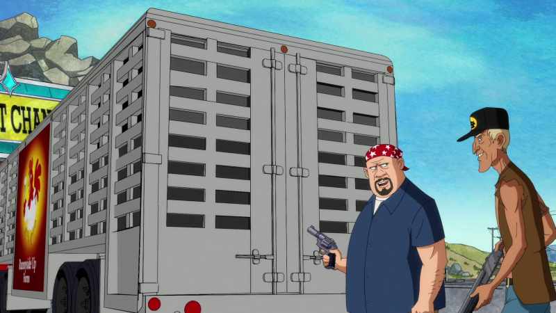 Now let's get a look at these chicken thieves