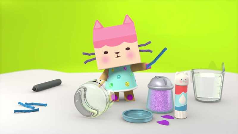 Now let's give this kitty some pipe-cleaner whiskers
