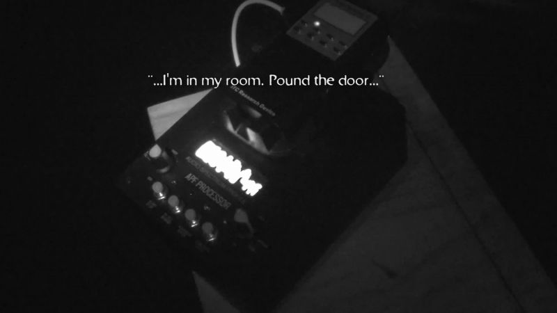 now, listen, as the same exact voice comes through