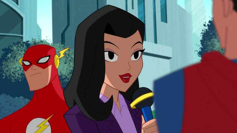 Now, Lois, the Flash is definitely going to give me a run for my money
