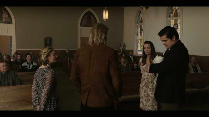 Now Mel and Jim are baptizing their own kid