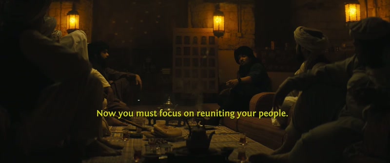 Now you must focus on reuniting your people