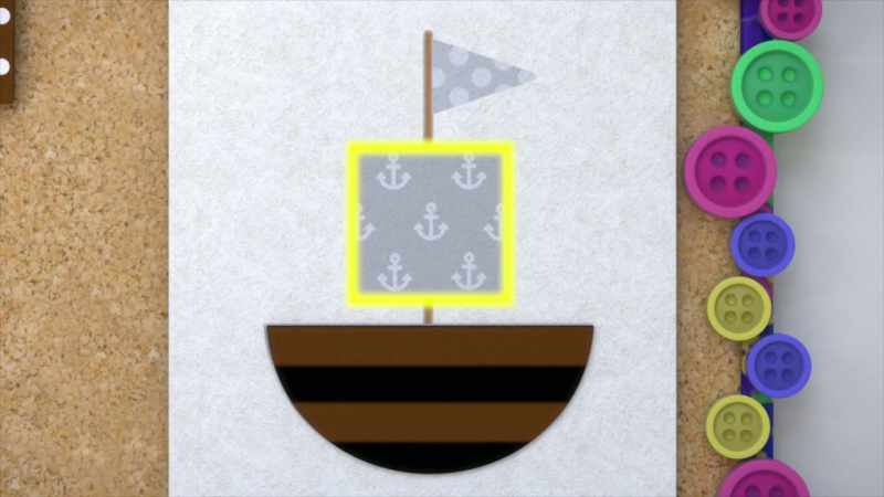 Now we need the square with the boat anchors