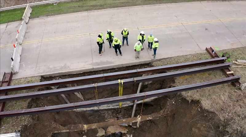 Now, we out here checking the structural integrity