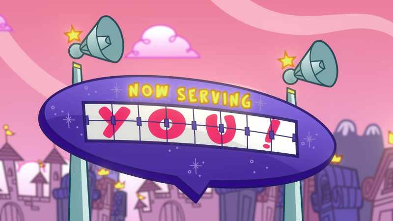 Now serving-- oh, wow, you!