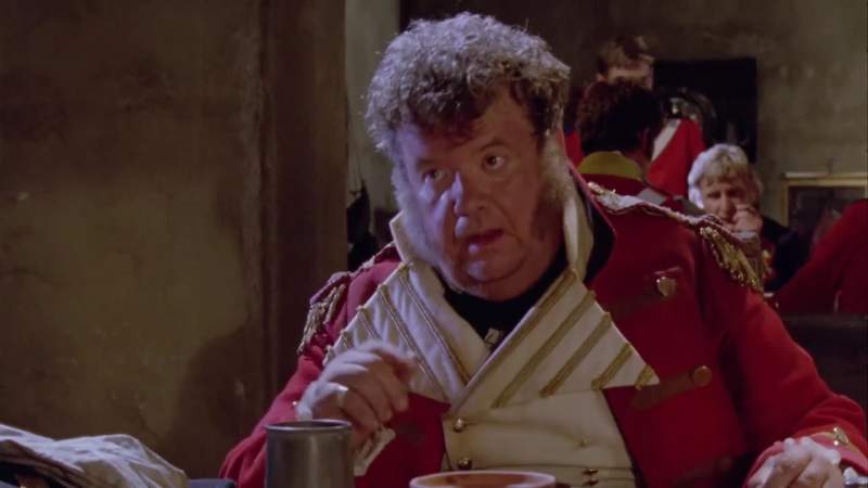 Now Sharpe thump 'em Thump 'em hard