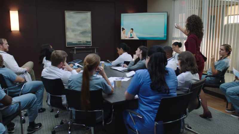 Now, to simplify, doctors and nurses at Chastain