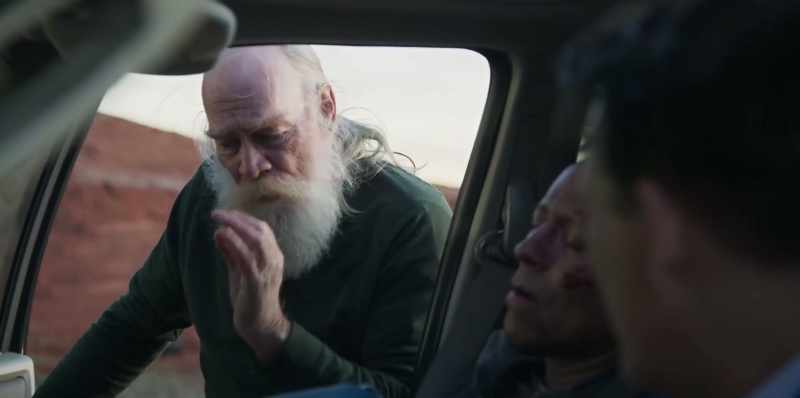 Now tell whoever you drop him off with