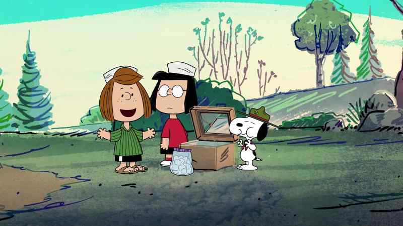 Now that's what I call adapting, Snoopy
