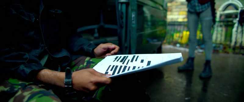 Now, the document's redacted