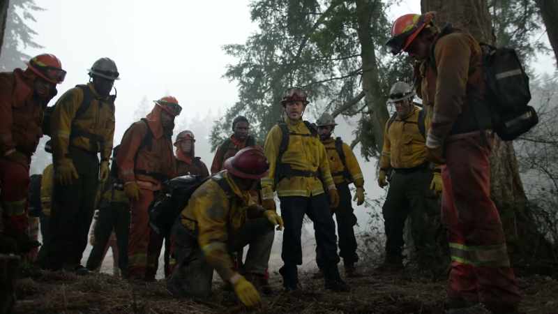Now the fire's moving