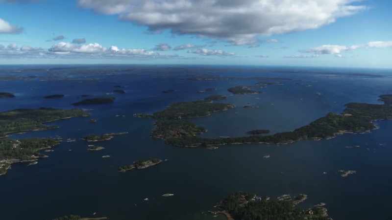 Now the islands of the archipelago
