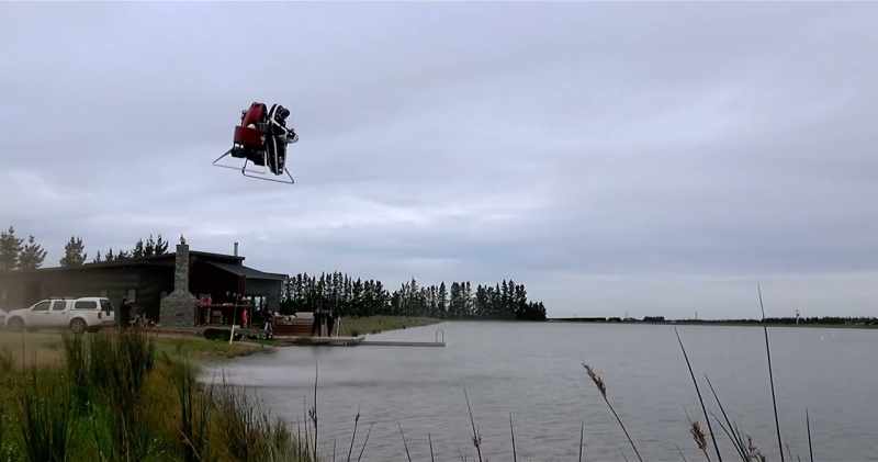 Now, the Martin Jetpack can fly at 46 miles an hour